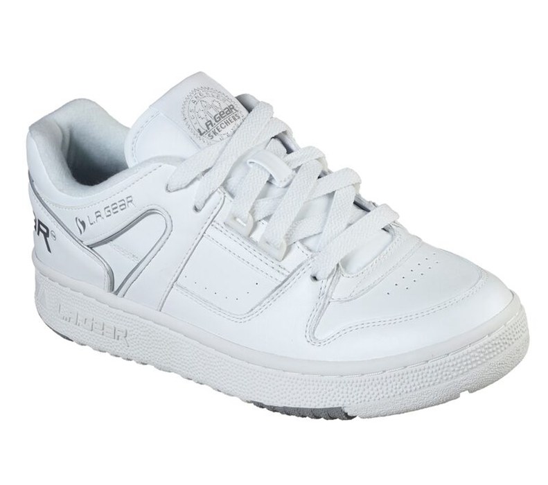 Skechers L.A. Gear - Slammer Low - Womens Sneakers White [AU-XT1913]